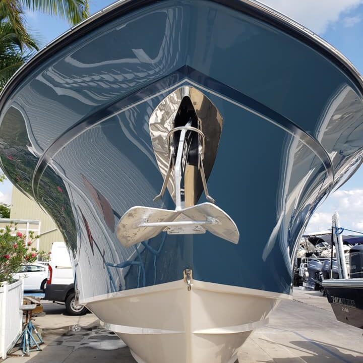 Marine ceramic coating application process