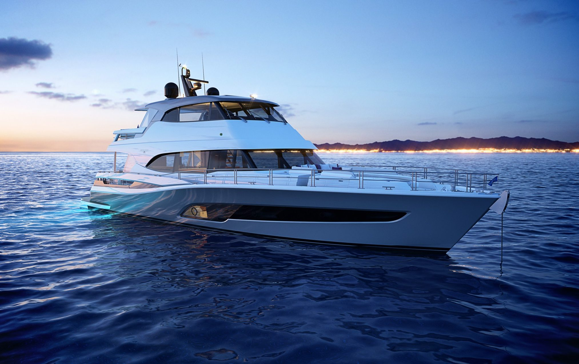 Boat on water after ceramic coating